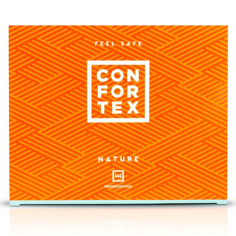 CONFORTEX - PRESERVATIVO NATURE BOX 144 UNITΒ· CONFORTEX - CONDOM NATURE BOX 144 UNITS