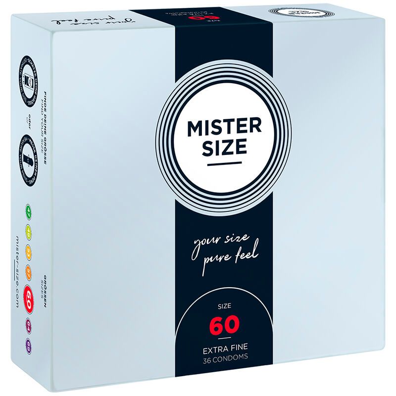 MISTER SIZE - PRESERVATIVO TAGLIA XL 60 MM (36 UNIT�)