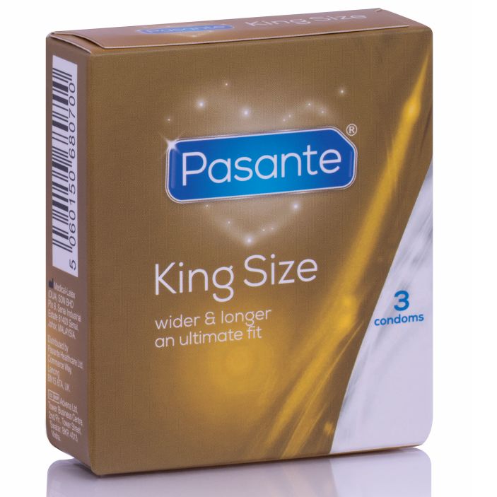 PASANTE - PRESERVATIVI KING SIZE 3 UNIT PASANTE - CONDOMS KING SIZE 3 UNITS