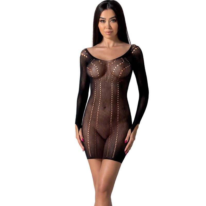 PASSION - BS101 BODYSTOCKING NERO TAGLIA UNICA PASSION - BS101 BODYSTOCKING NERO TAGLIA UNICA