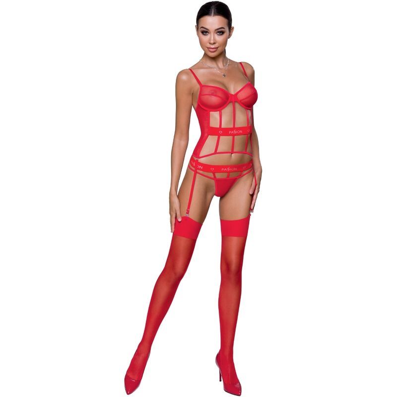 PASSION - CORSETTO KYOKA - ROSSO L/XL PASSION - CORSETTO KYOKA - ROSSO L/XL