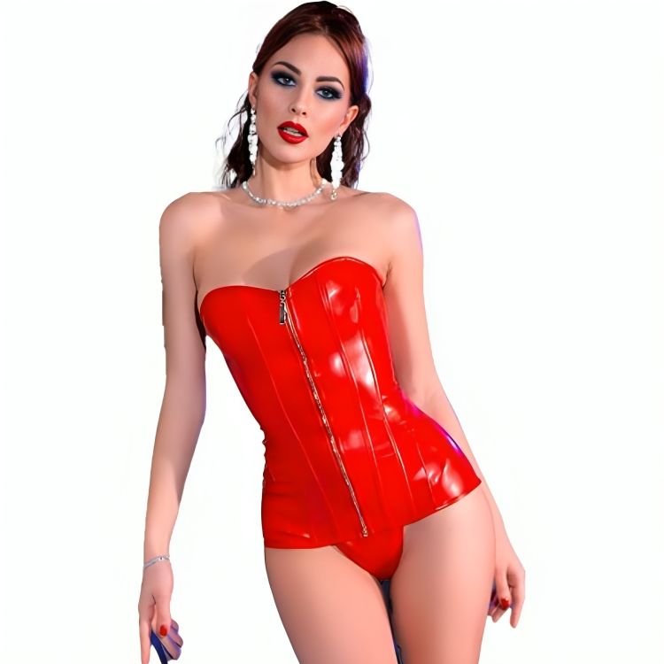CHILIROSE - CR 4491 CORSETTO ROSSO L/XL CHILIROSE - CR 4491 CORSETTO ROSSO L/XL