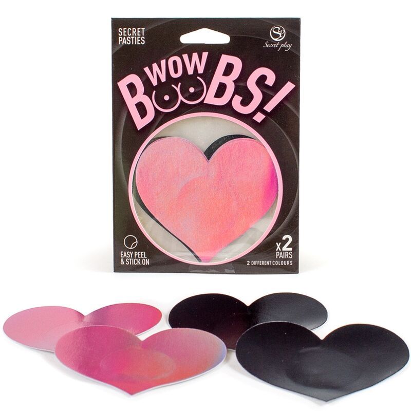 SECRET PLAY - WOW TETTE! COPRI CAPEZZOLI A CUORE SECRET PLAY - WOW TETTE! COPRI CAPEZZOLI A CUORE