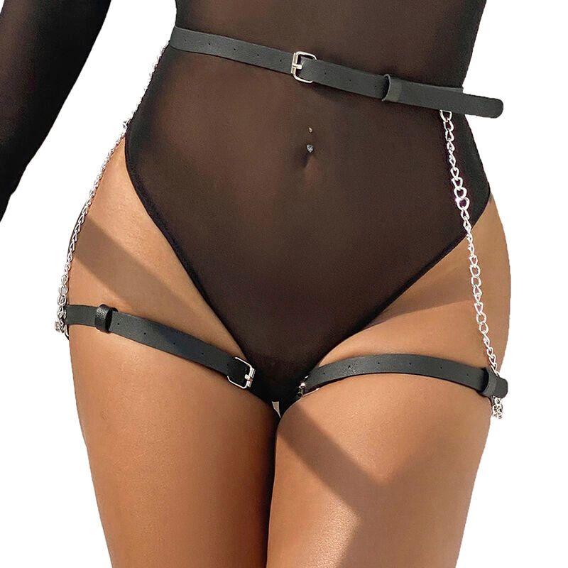 SUBBLIME - CINTURA IN PELLE NERA TAGLIA UNICA SUBBLIME - CINTURA IN PELLE NERA TAGLIA UNICA