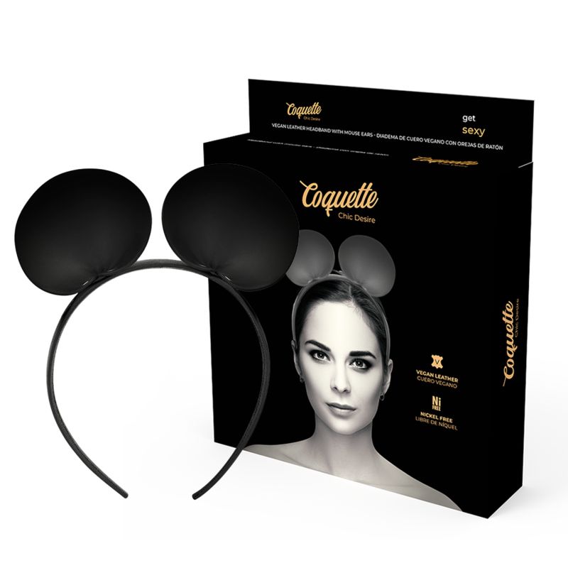 COQUETTE CHIC DESIRE - FASCIA CON ORECCHIE DA TOPO COQUETTE CHIC DESIRE - FASCIA CON ORECCHIE DA TOPO