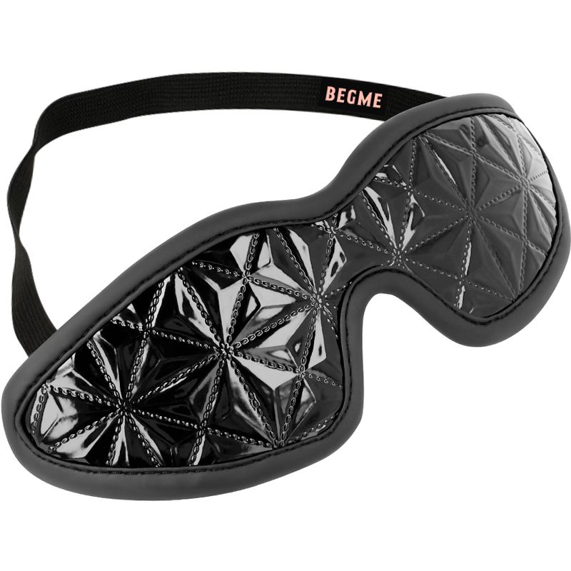 BEGME - BLACK EDITION PREMIUM MASCHERA DA CIECO BEGME - BLACK EDITION PREMIUM BLIND MASK WITH NEOPRENE LINING