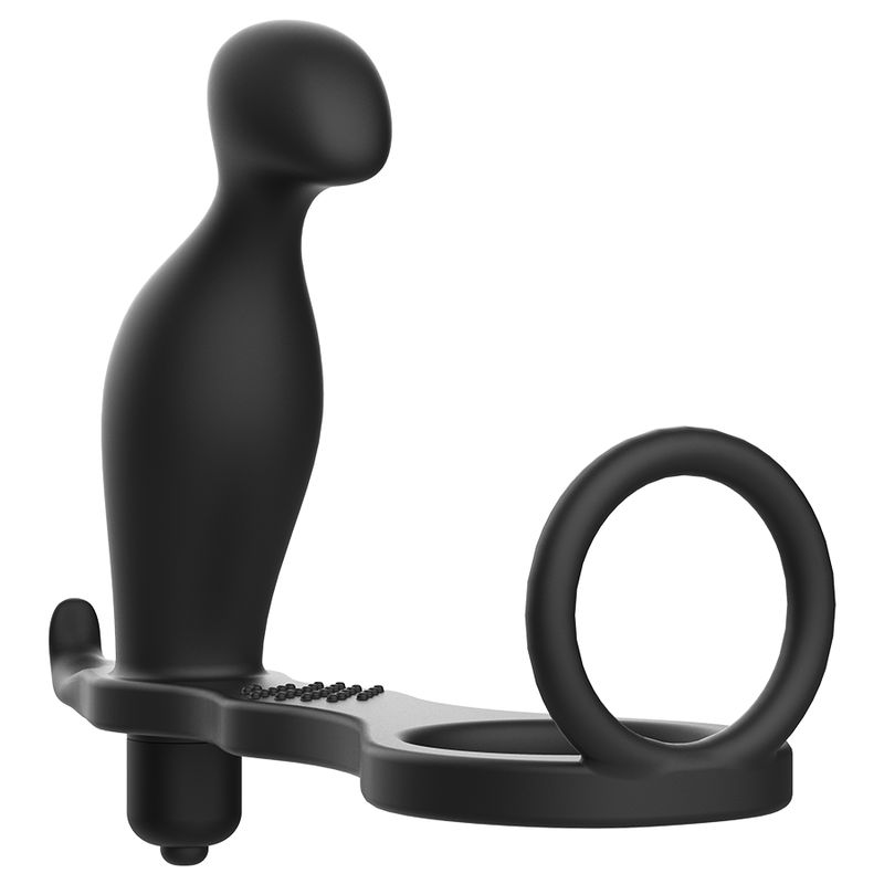 ADDICTED TOYS - PLUG ANALE CON ANELLO IN SILICONE NERO 12 CM ADDICTED TOYS - PLUG ANALE CON ANELLO IN SILICONE NERO 12 CM