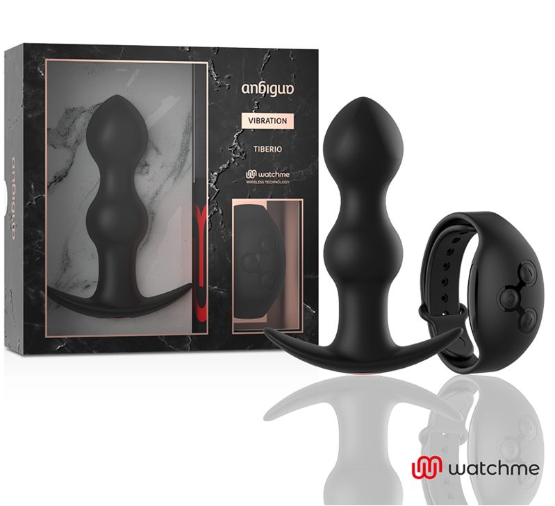 ANBIGUO - WATCHME REMOTE CONTROL PLUG VIBRATORE ANALE TIBERIO ANBIGUO - WATCHME REMOTE CONTROL PLUG VIBRATORE ANALE TIBERIO
