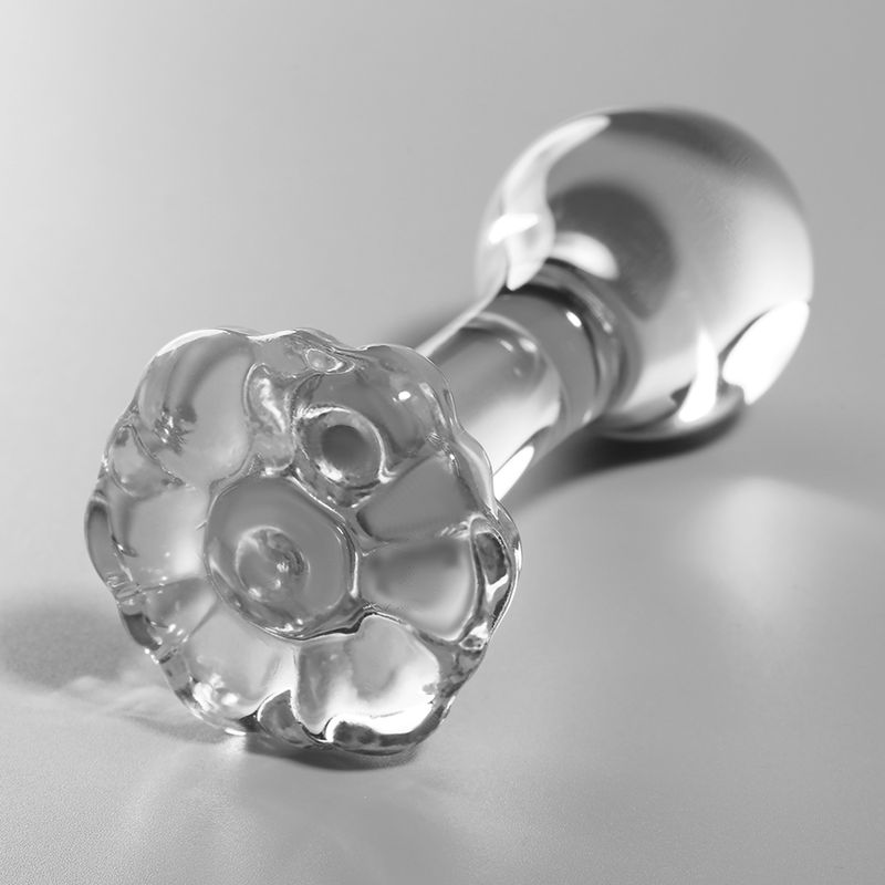 NEBULA SERIES BY IBIZA - MODELLO 2 PLUG ANALE VETRO BOROSILICATO TRASPARENTE 11 CM -O- 3.5 CM NEBULA SERIES BY IBIZA - MODELLO 2 PLUG ANALE VETRO BOROSILICATO TRASPARENTE 11 CM -O- 3.5 CM