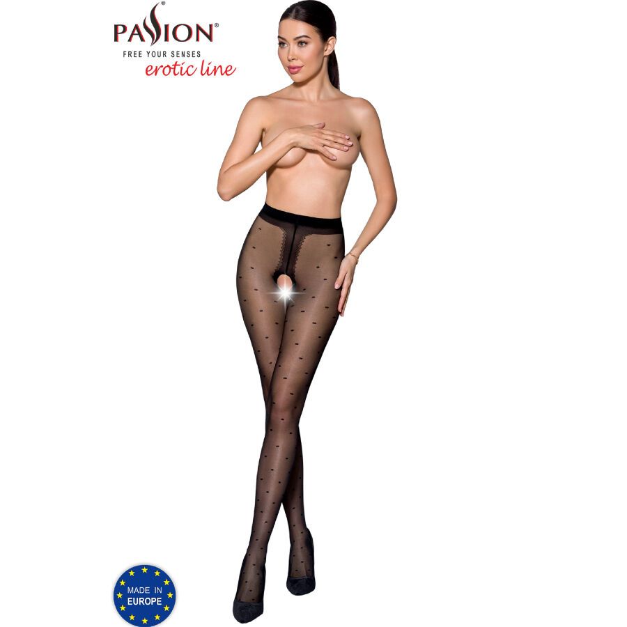 PASSION - TIOPEN 018 COLLANT NERO 1/2 20 DEN PASSION - TIOPEN 018 BLACK TIGHTS 1/2 20 DEN