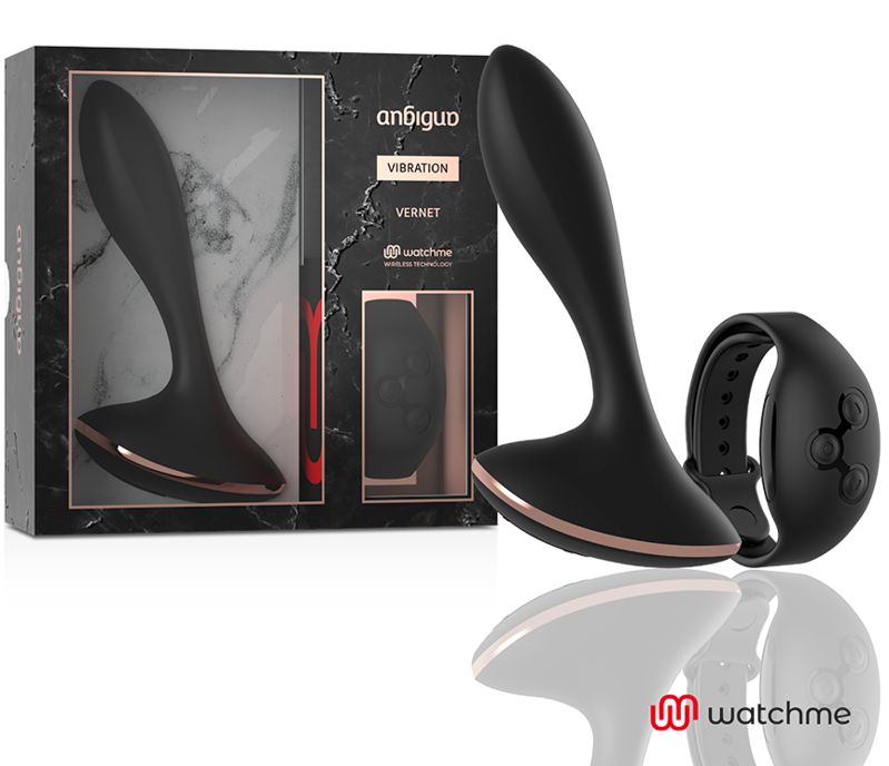 ANBIGUO - WATCHME VIBRATORE TELECOMANDO PLUG ANALE VERNET ANBIGUO - WATCHME VIBRATORE TELECOMANDO PLUG ANALE VERNET