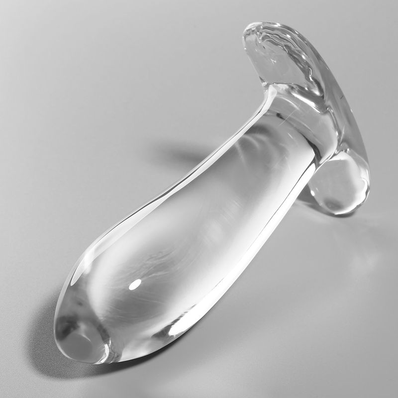 NEBULA SERIES BY IBIZA - MODELLO 5 PLUG ANALE VETRO BOROSILICATO TRASPARENTE 12.5 CM -O- 3.5 CM NEBULA SERIES BY IBIZA - MODELLO 5 PLUG ANALE VETRO BOROSILICATO TRASPARENTE 12.5 CM -O- 3.5 CM