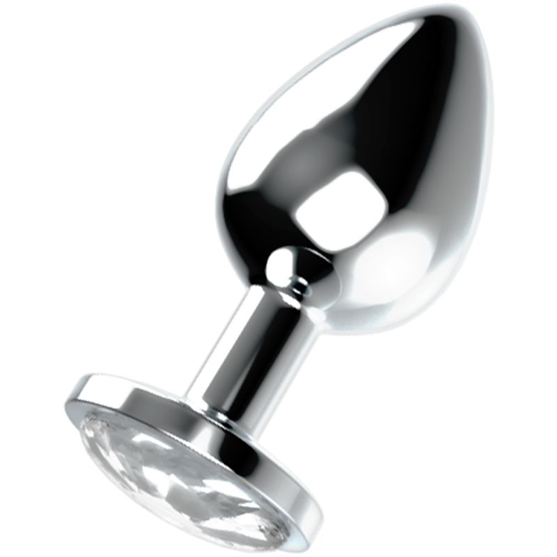 OHMAMA - PLUG ANALE CON CRISTALLO L OHMAMA - ANAL PLUG WITH CRYSTAL L