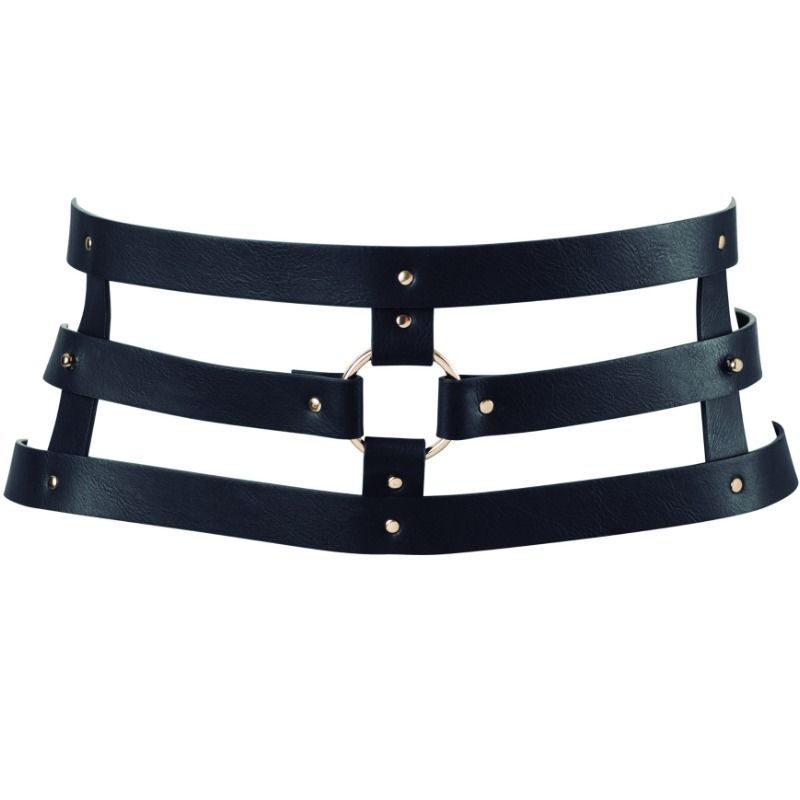 BIJOUX - INDISCRETS CINTURA LABIRINTO CON CINTURINO NERO BIJOUX - INDISCRETS MAZE BELT WITH STRAP BLACK