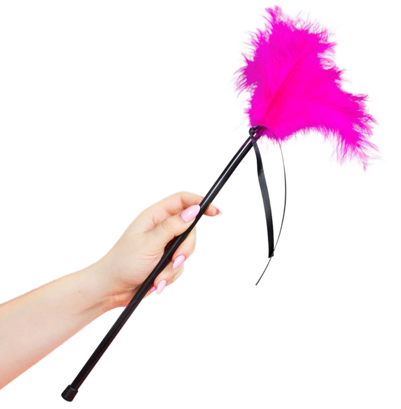 SECRETPLAY - PIUME ROSA 40 CM SECRETPLAY - PIUME ROSA 40 CM
