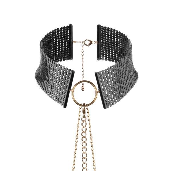 BIJOUX - D�SIR M�TALLIQUE BLACK METALLIC NECKLACE