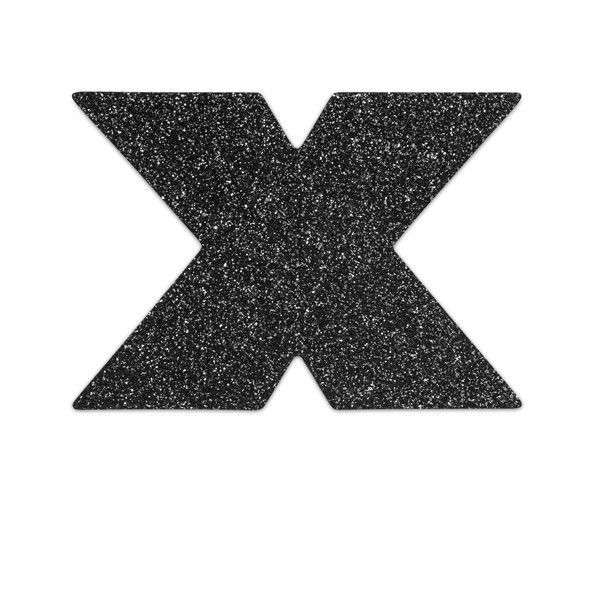 BIJOUX - INDISCRETS FLASH CROSS CAPPUCCI NERI BIJOUX - INDISCRETS FLASH CROSS BLACK NIPPLE CAPS