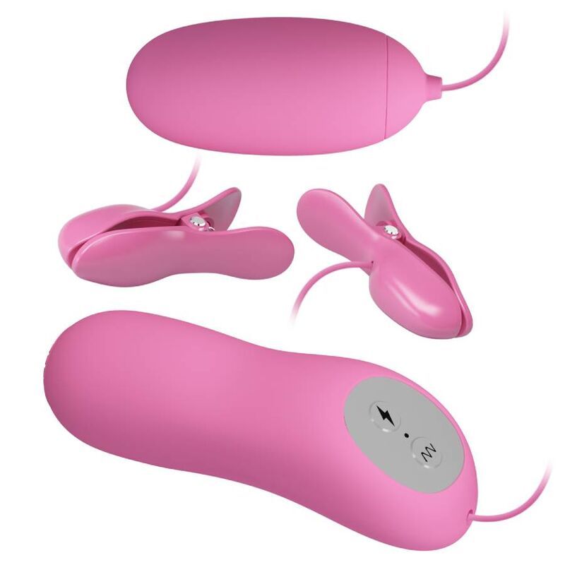 PRETTY LOVE - PINZETTA CON VIBRAZIONE ED ELETTROSHOCK ROSA PRETTY LOVE - PINZETTA CON VIBRAZIONE ED ELETTROSHOCK ROSA