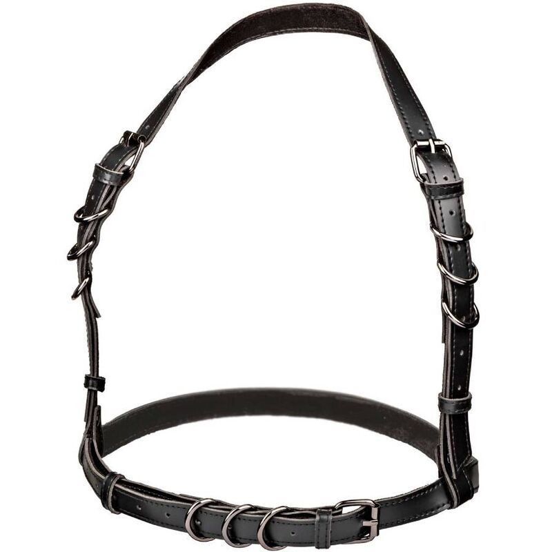 CALEXOTICS - EUPHORIA IMBRACATURA CON FIBBIA HALTER NERA CALEXOTICS - EUPHORIA HALTER BUCKLE HARNESS BLACK
