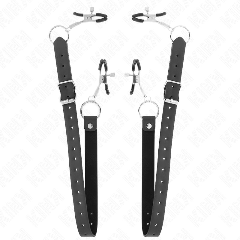KINK - 4 PINZE CLIT REGOLABILI 34-48 CM KINK - 4 PINZE CLIT REGOLABILI 34-48 CM