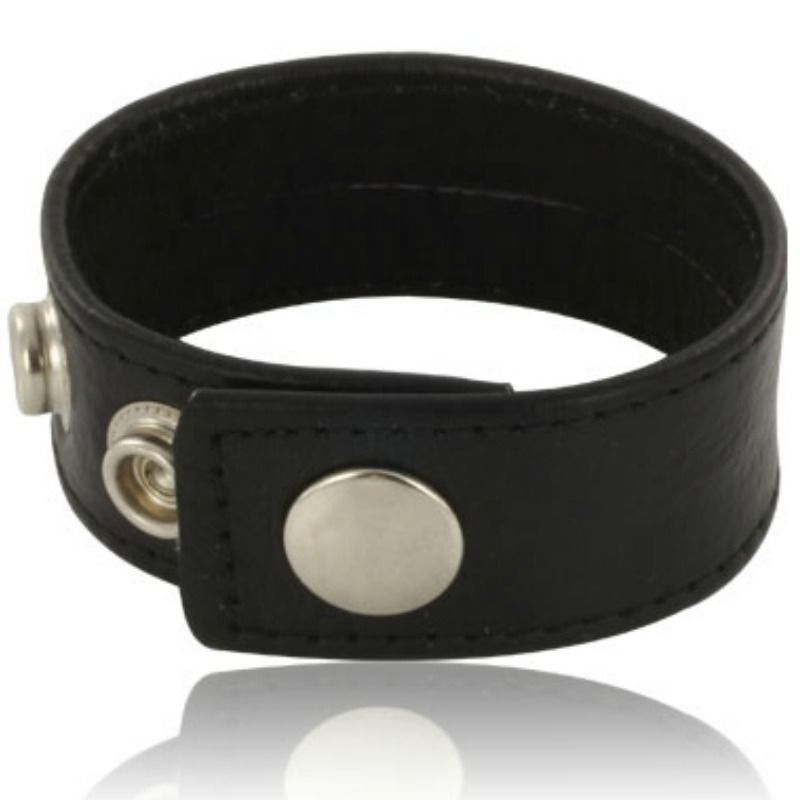LEATHER BODY - CINTURINO PER PENE IN PELLE NERA REGOLABILE LEATHER BODY - CINTURINO PER PENE IN PELLE NERA REGOLABILE