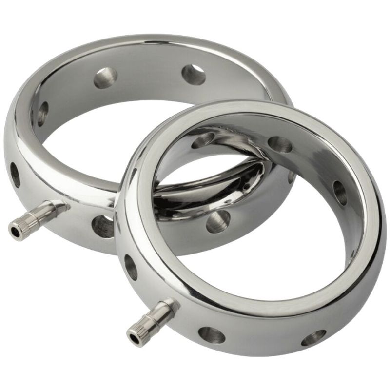 ELECTRASTIM - ANELLO ELETTROMAGNETICO PER PENE IN METALLO PRESTIGE 46 MM