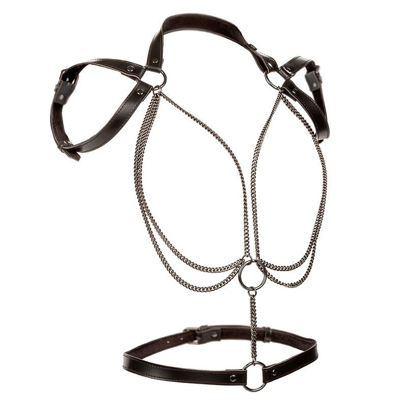 CALEXOTICS - EUPHORIA MULTICHAIN HALTER HARNESS PREMIUM CALEXOTICS - EUPHORIA MULTICHAIN HALTER HARNESS PREMIUM