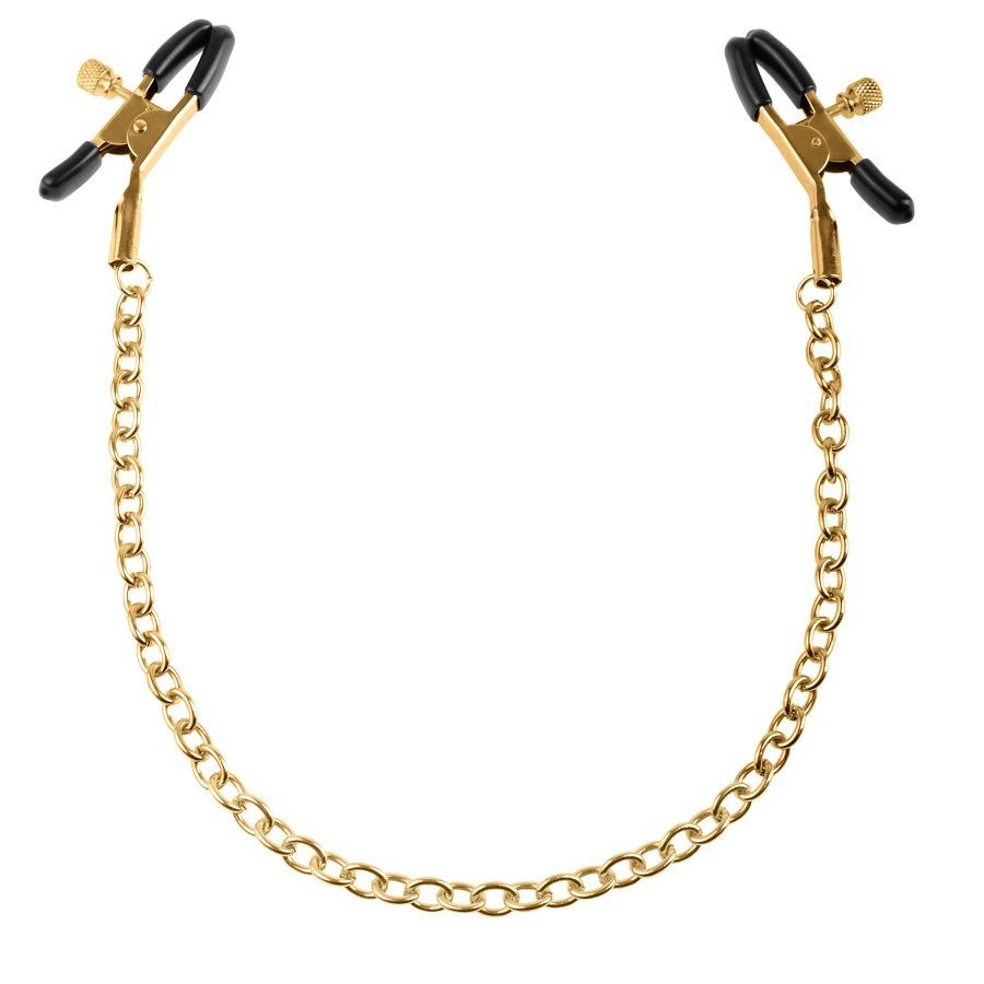 FETISH FANTASY GOLD - PINZE PER CAPEZZOLI FETISH FANTASY GOLD - NIPPLE CLAMPS