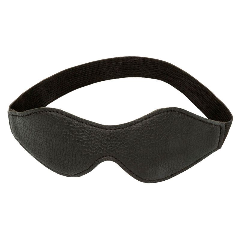 CALEXOTICS - NOCTURNAL MASCHERA IN PVC PELLE NERA CALEXOTICS - NOCTURNAL EYE MASK PVC LEATHER BLACK