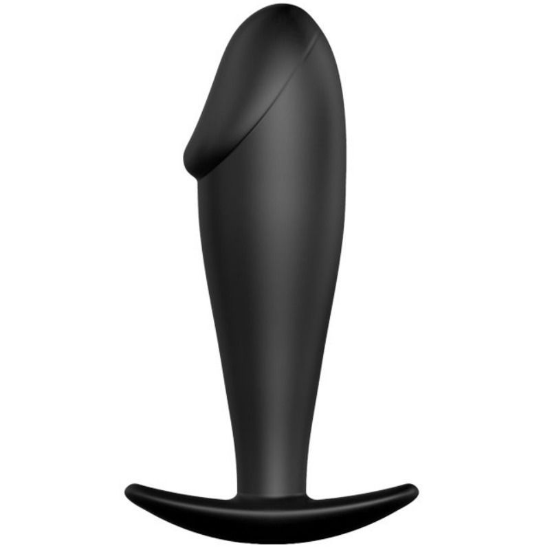 PRETTY LOVE - PLUG ANALE IN SILICONE PER PENE NERO PRETTY LOVE - PLUG ANALE IN SILICONE PER PENE NERO
