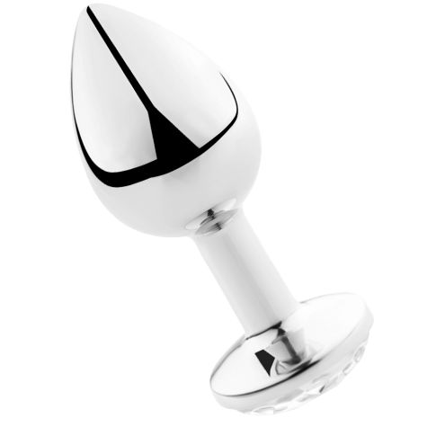 SECRETPLAY - PLUG ANALE TAGLIA L - TRASPARENTE SECRETPLAY - ANAL PLUG SIZE L - CLEAR