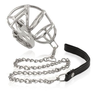 METAL HARD - ANELLO DI CASTIT CON CINTURINO METAL HARD - METAL CHASTITY RING WITH STRAP