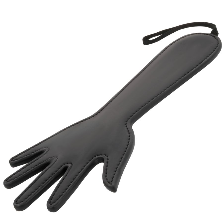 DARKNESS - PAGAIA FETISH NERA DARKNESS - BLACK FETISH HAND PADDLE