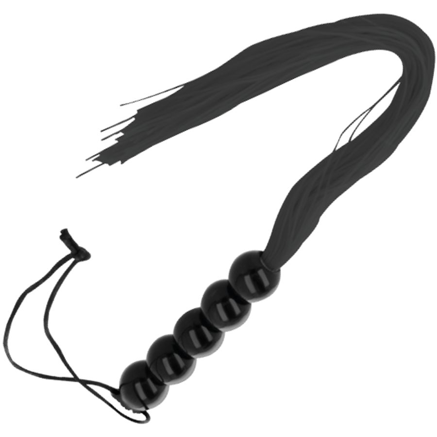DARKNESS - FRUSTA BONDAGE NERA SOTTILE DARKNESS - THIN BLACK BONDAGE WHIP