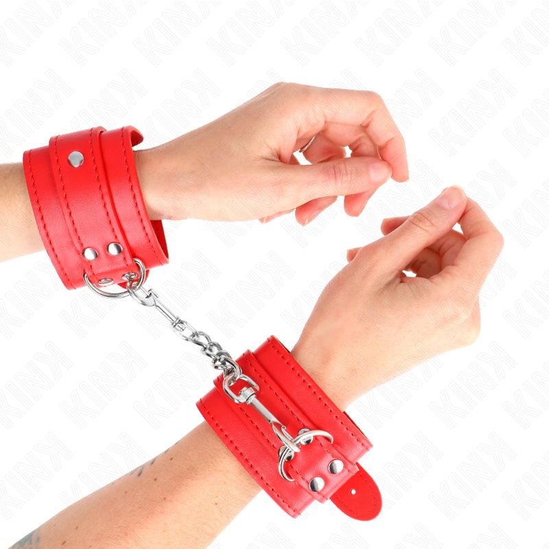 KINK - RESISTENZA DA POLSO SEMPLICE ROSSO REGOLABILE 20-23 CM X 5,5 CM KINK - RESISTENZA DA POLSO SEMPLICE ROSSO REGOLABILE 20-23 CM X 5,5 CM