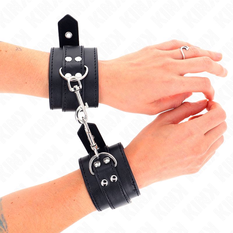 KINK - POLSO CON BORCHIE 35 X 6 CM KINK - WRIST RESTRAINTS WITH STUDS 35 X 6 CM