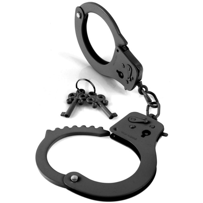 FETISH FANTASY SERIES - MANETTE UFFICIALI - NERE FETISH FANTASY SERIES - OFFICIAL HANDCUFFS BLACK