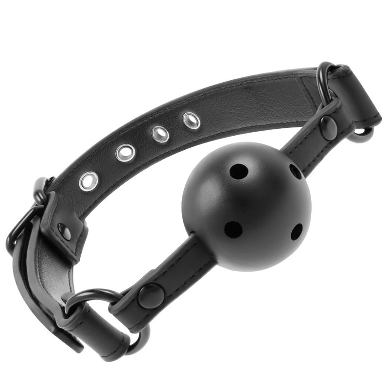 FETISH SUBMISSIVE - VEGANO BAFFO TRASPIRANTE FETISH SUBMISSIVE - VEGAN BREATHABLE GAG
