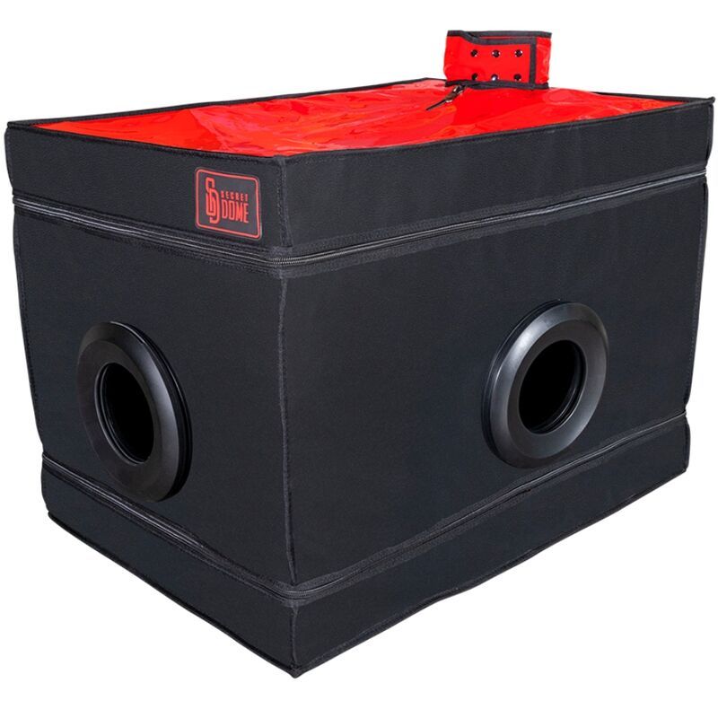 SECRET DOME - KINK CLUB LA NICHE CABIN NERO E ROSSO SECRET DOME - KINK CLUB LA NICHE CABIN NERO E ROSSO