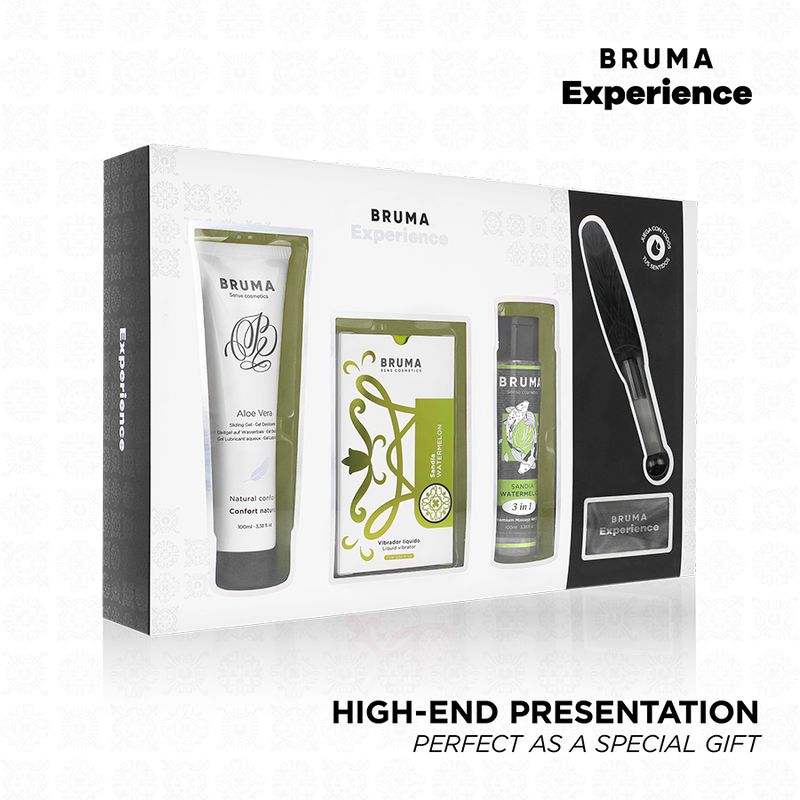 BRUMA XPERIENCE - KIT DOLCE TENTAZIONE ANGURIA VIBRO-ORGASMICA BRUMA XPERIENCE - KIT DOLCE TENTAZIONE ANGURIA VIBRO-ORGASMICA