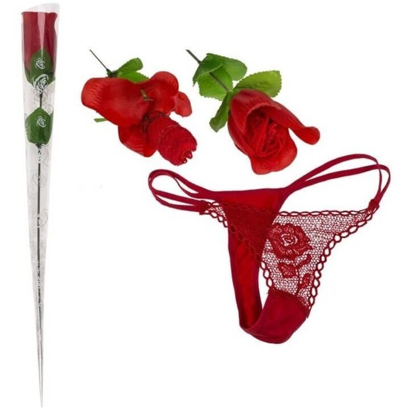 DIABLO PICANTE - ROSA CONVERTIBILE IN PERIZOMA DIABLO PICANTE - ROSE CONVERTIBLE INTO THONG
