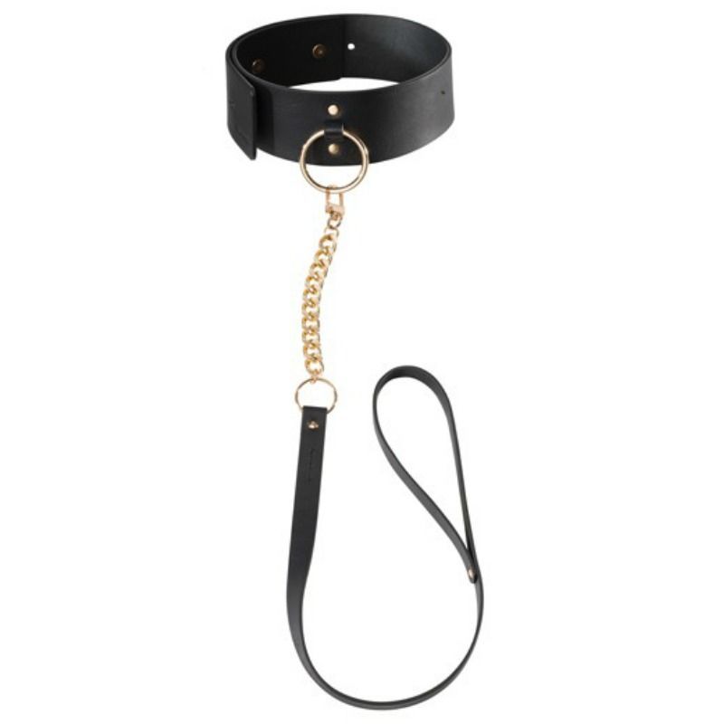 BIJOUX INDISCRETS MAZE - COLLANA NERA CON CINTURINO BIJOUX INDISCRETS MAZE - BLACK NECKLACE WITH STRAP