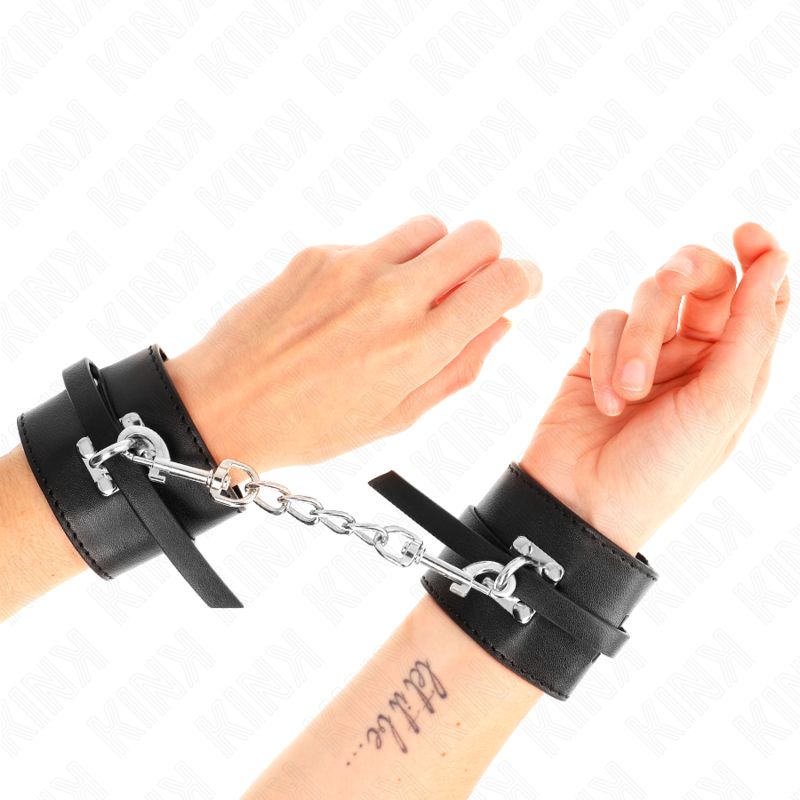 KINK - RESISTENZA DA POLSO DELUXE CON BLOCCAGGIO NERO REGOLABILE 14,5-21 CM X 6 CM KINK - RESISTENZA DA POLSO DELUXE CON BLOCCAGGIO NERO REGOLABILE 14,5-21 CM X 6 CM