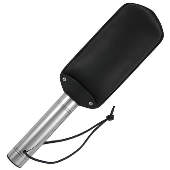 METAL HARD - LA PAGAIA ORIGINALE IN CUOIO E METALLO METAL HARD - THE PADDLE ORIGINAL LEATHER AND METAL