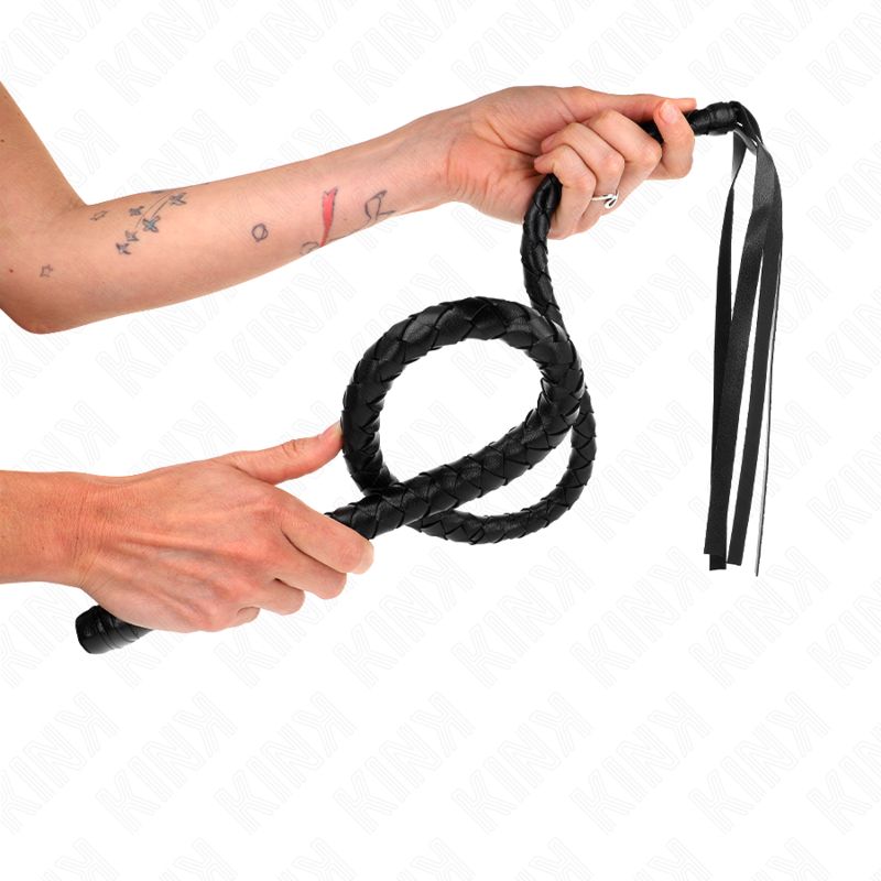 KINK - FRUSTA LUNGA CON PERLINE 110 CM KINK - LONG WHIP WITH BEADS 110 CM
