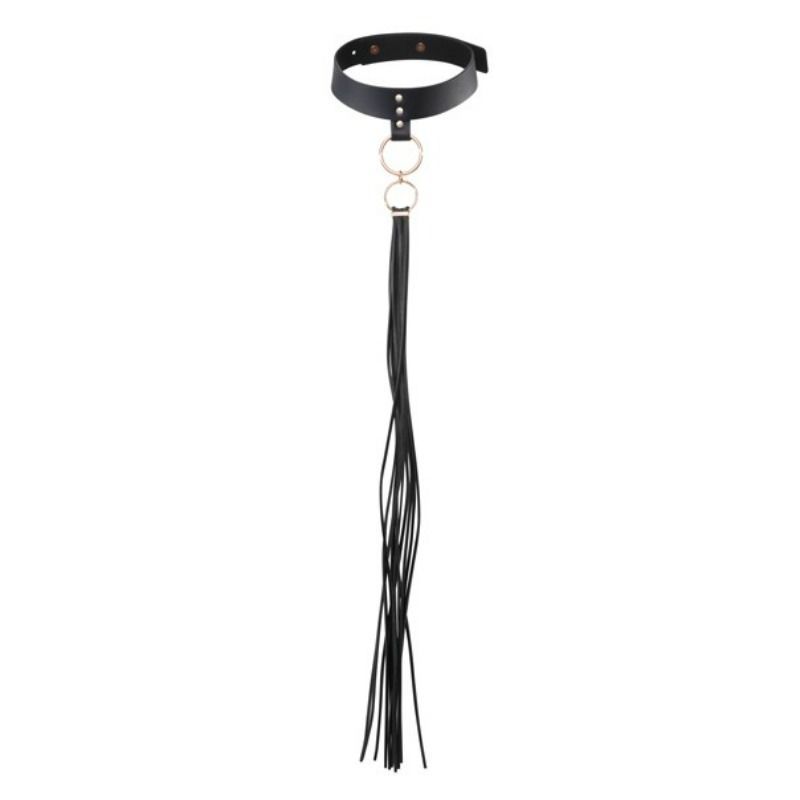 BIJOUX INDISCRETS MAZE - GIROCOLLO CON NAPPINE NERO BIJOUX INDISCRETS MAZE - TASSEL CHOKER BLACK