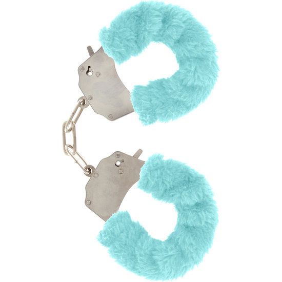 TOYJOY - POLSINI FURRY FUN BONDAGE BLU TOYJOY - FURRY FUN CUFFS BONDAGE BLUE