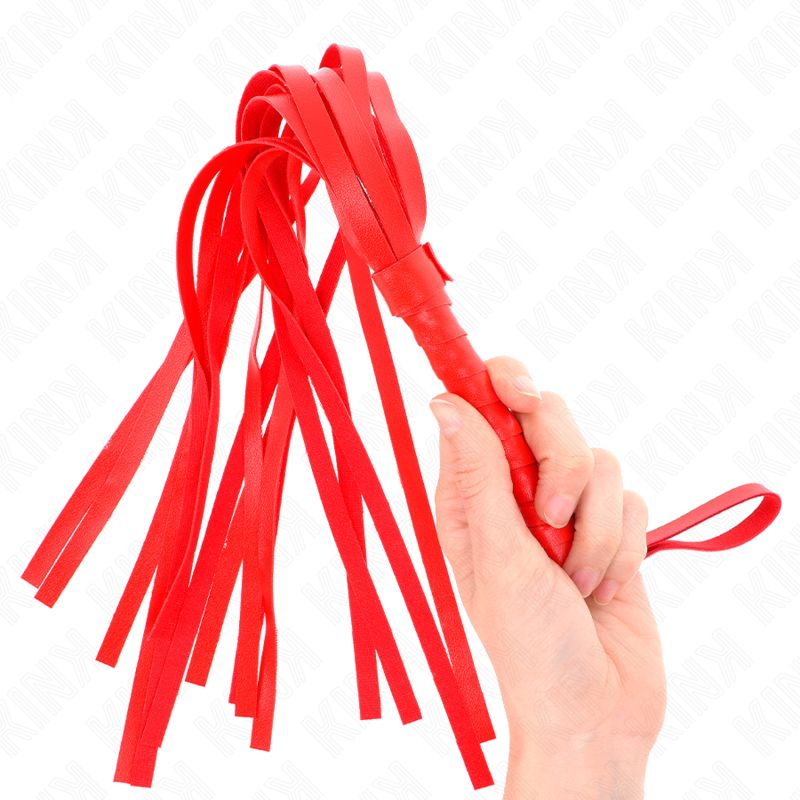 KINK - FRUSTA SEMPLICE ROSSA 45 CM KINK - SIMPLE RED WHIP 45 CM