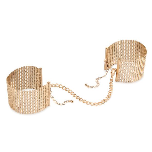 BIJOUX - D�SIR M�TALLIQUE MANETTE IN RETE DI METALLO DORATO BIJOUX - D�SIR M�TALLIQUE MANETTE IN RETE DI METALLO DORATO
