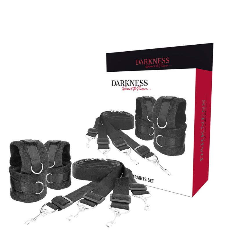 DARKNESS - SET CRAVATTE DA LETTO DARKNESS - BED TIES SET